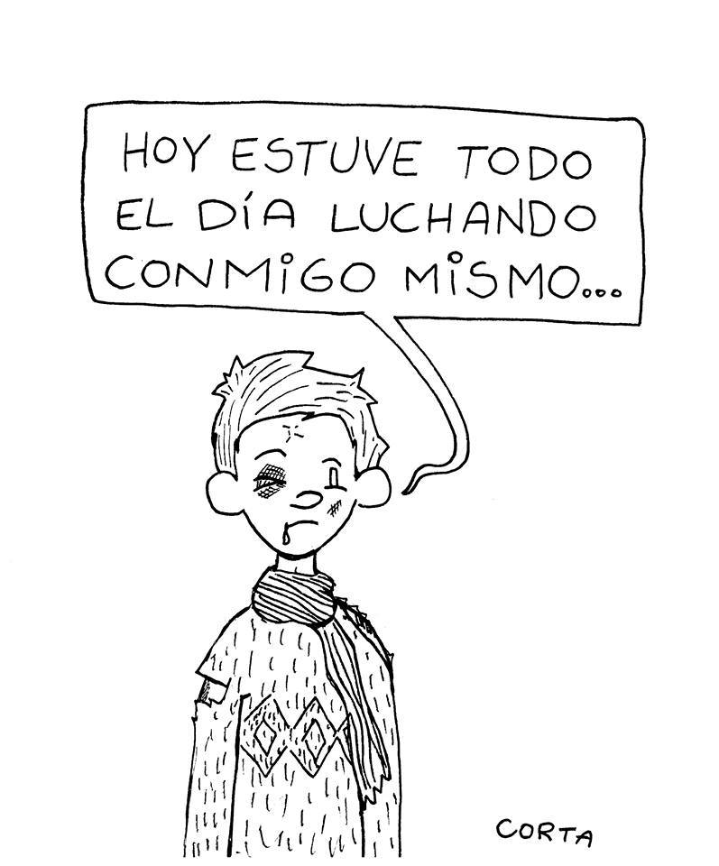 ¿Cómo te cuidas?
Ilustración Corta