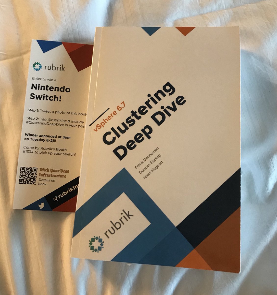 MT9276's tweet image. Switch欲しいのでアップしてみます。
@rubrikInc #clusteringdeepdive