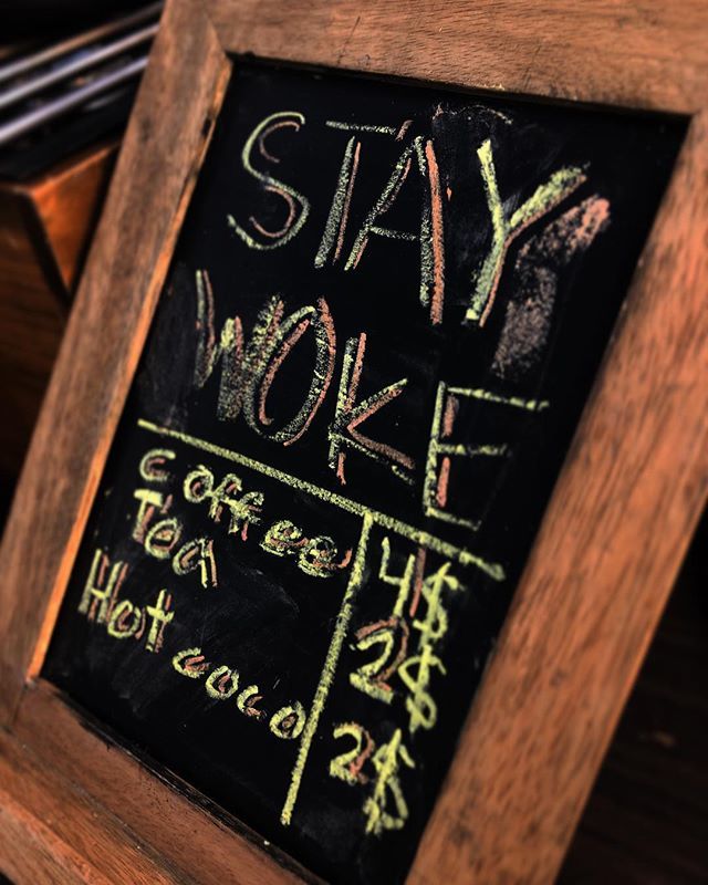 WokeStand's tweet photo. Time is running down 3 more days until we’re closing not including today! Hurry and get a cup before it’s to late #staywoke #coffee #weready #grind #hustle #hurry https://t.co/aVgwP8zCtl https://t.co/CBuU9BYfeP