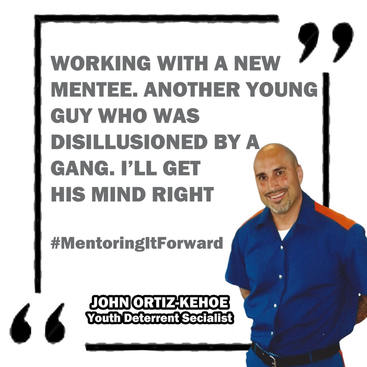 JohnOrtizKehoe's tweet photo. https://t.co/kNmyrRaDX1 By helping young inmates I am also #AcceleratingForward #PrisonMentor #YouthDeterrentSpecialist #NewTrial4John #NewMe #NewJohnOrtizKehoe #MentoringItForrward https://t.co/vOTotNHmRk