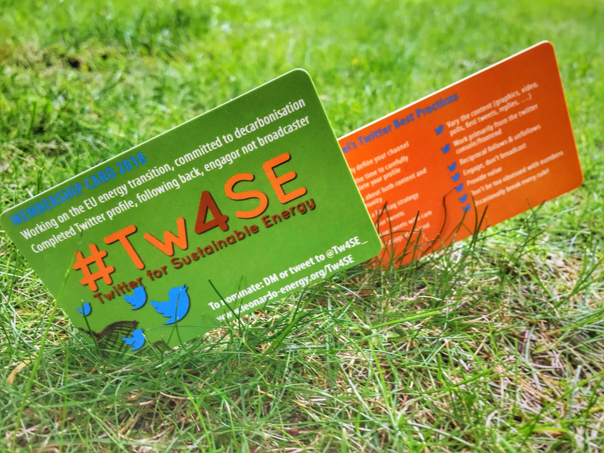 2018 membership card for the Tw4SE community, containing @Vattel's 14 golden rules for Twitter. Limited edition 😊. #Tw4SE #copper #EnergyTransition