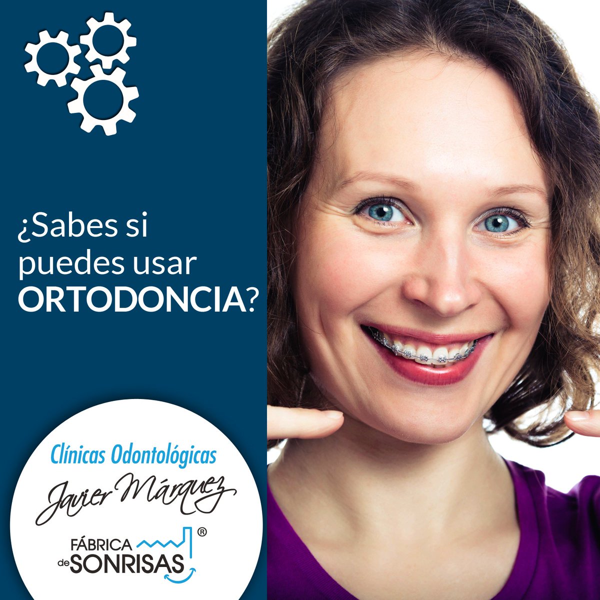 FabSonrisasCol's tweet photo. Antes de someterte a un tratamiento estético - funcional como la ortodoncia, es necesario que seas evaluado por un especialista para determinar si eres paciente apto para este tipo de alternativas. Programa tu consulta de valoración al 703 1333 o vía whatsapp al 3102282107. https://t.co/Jcy2Y6In1U