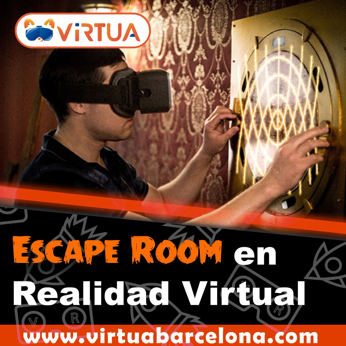 virtuabarcelona's tweet photo. virtuabarcelonaVen a #Virtua a probar nuestros escape rooms vr.!
info: https://t.co/7WPiGGomAE
consulta reservas: 9️⃣3️⃣8️⃣3️⃣2️⃣3️⃣7️⃣8️⃣6️⃣📞✅✅ #vrescaperoom #escaperoomvr #vr #virtualreality #virtua #vivevirtua #virtuabarcelona #barcelona #spain #games #vr https://t.co/hFadiK39C8