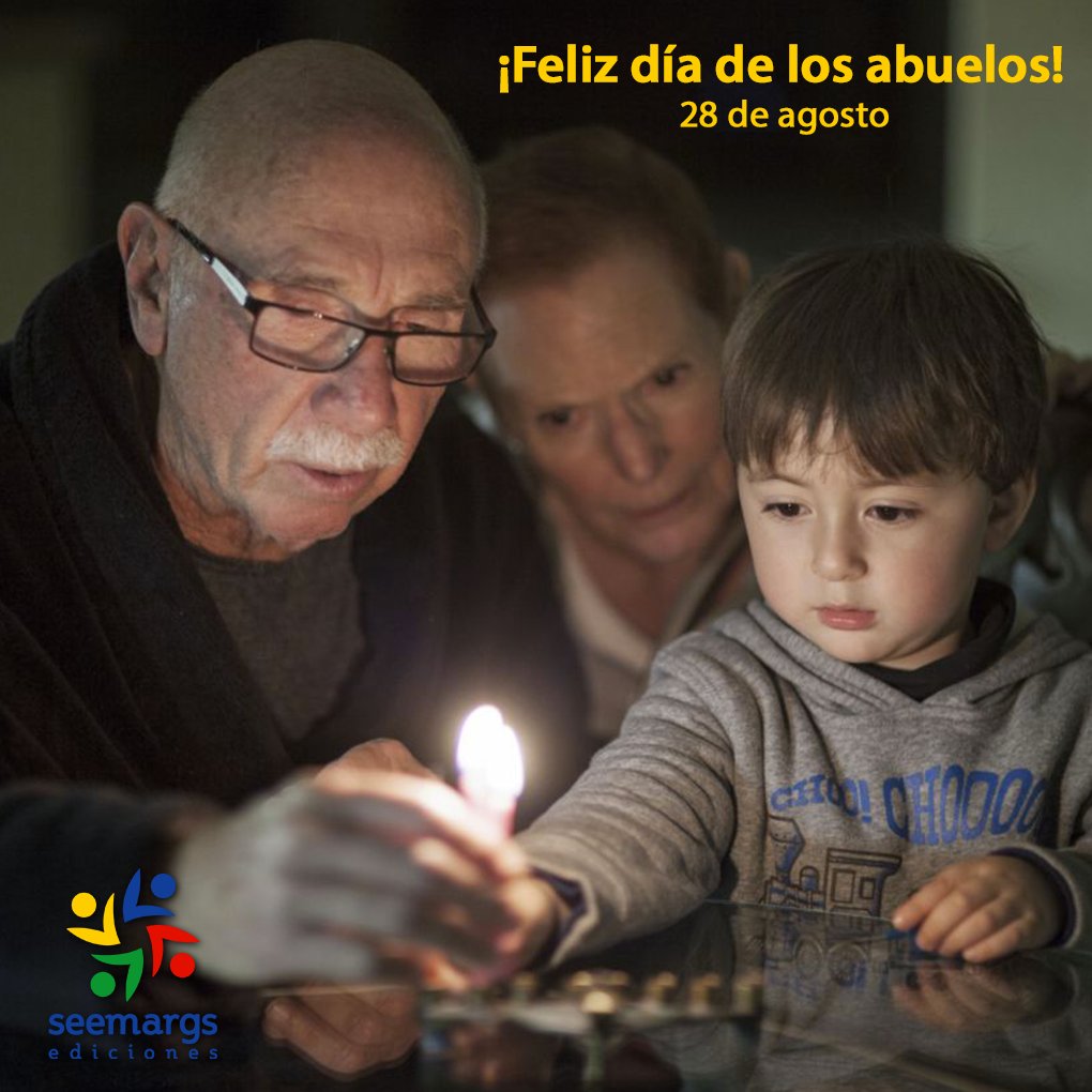 ¡Feliz día de los abuelos!
Cada 28 de agosto, en México celebramos el #díadelabuelo, reconociendo la importante labor que desempeñan en nuestra sociedad y el pilar que constituyen para muchas familias.
#SeemargsEdiciones #SeeListo