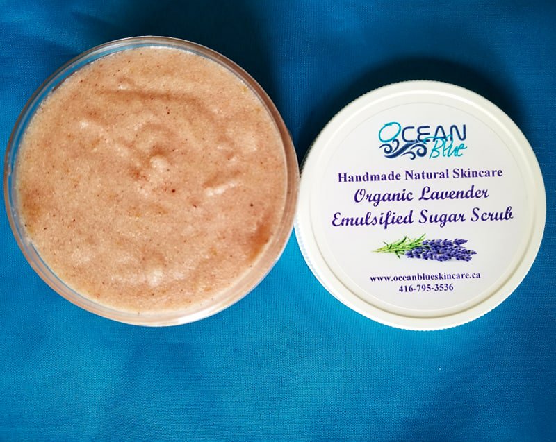 OceanBlueSC's tweet photo. #EXFOLIATE + #MOISTURIZE
#Organic #Lavender Emulsified #SugarScrub
#Emulsifiedscrubs are less oily than traditional #scrubs and actually turn into a lotion consistency when activated by water! 
#handmade #artisan #allnatural #handmadeskincare #hamilton #HamOnt #thesix #toronto https://t.co/JQsE8lRCVl