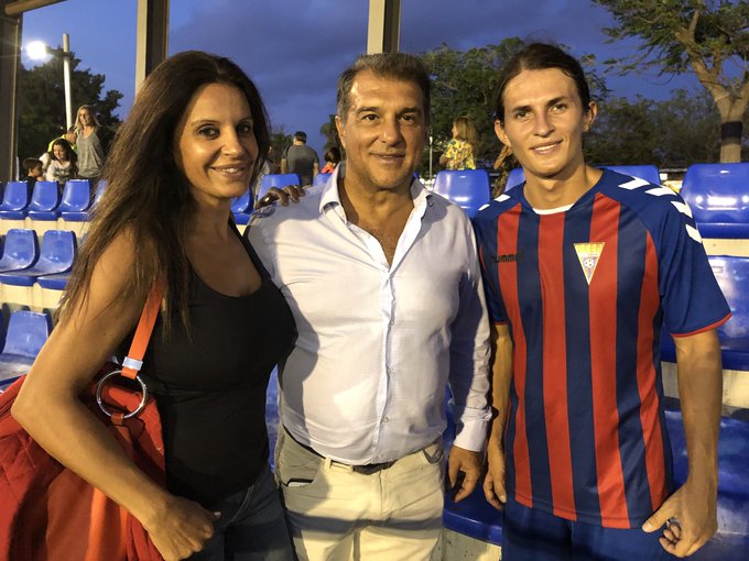 My love jugo contra el hijo d @JoanLaportaFCB y marco el golazo d la victoria⚽️🤙🏽Muy simpatico como siempre<a class="tags" target="_blank" title="On Twitter" href="/?out=eyJ0eXAiOiJKV1QiLCJhbGciOiJIUzUxMiJ9.eyJpYXQiOjE3MjMzMjg1OTgsImlzcyI6InR3cG9ybnN0YXJzLmNvbSIsIm5iZiI6MTcyMzMyODU5OCwiZXhwIjoxNzU0ODY0NTk4LCJyZWRpcmVjdF91cmwiOiJodHRwczovL3R3aXR0ZXIuY29tL0pvYW5MYXBvcnRhRkNCIn0.BaP4RLikVG2m69evbdq9MSiR1mTz1ko486R3s8NywdSNYuP-wYSLIsLhiZciys5on8oLBZ_taEw4m6qYGZsAWA">@JoanLaportaFCB</a><a href="/tag/soccerplayers"class="tags"><span>#soccerplayers</span></a>