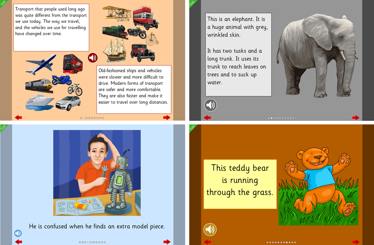Cricksoft's tweet photo. With it being #NationalReadABookDay next Thursday, why not explore our bank of #Clicker Books? We’ve got it all covered… from ‘transport then and now’, to fascinating ‘creature features’ – find your child’s favourite #ClickerBook here! https://t.co/bBXxif2VAh https://t.co/0z53Devtft