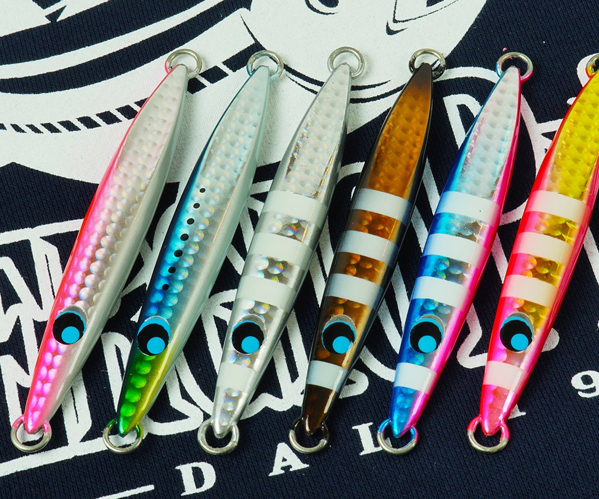SergioPesca_com's tweet photo. UROCO Chibi Uroco!

- 30g and 50g casting jig
- Tapered body with excellent casting performances
- Natural, zebra, all glow colours

Discover its other features right now:
https://t.co/1DBWIeDy58 https://t.co/NIwCEt7NEH