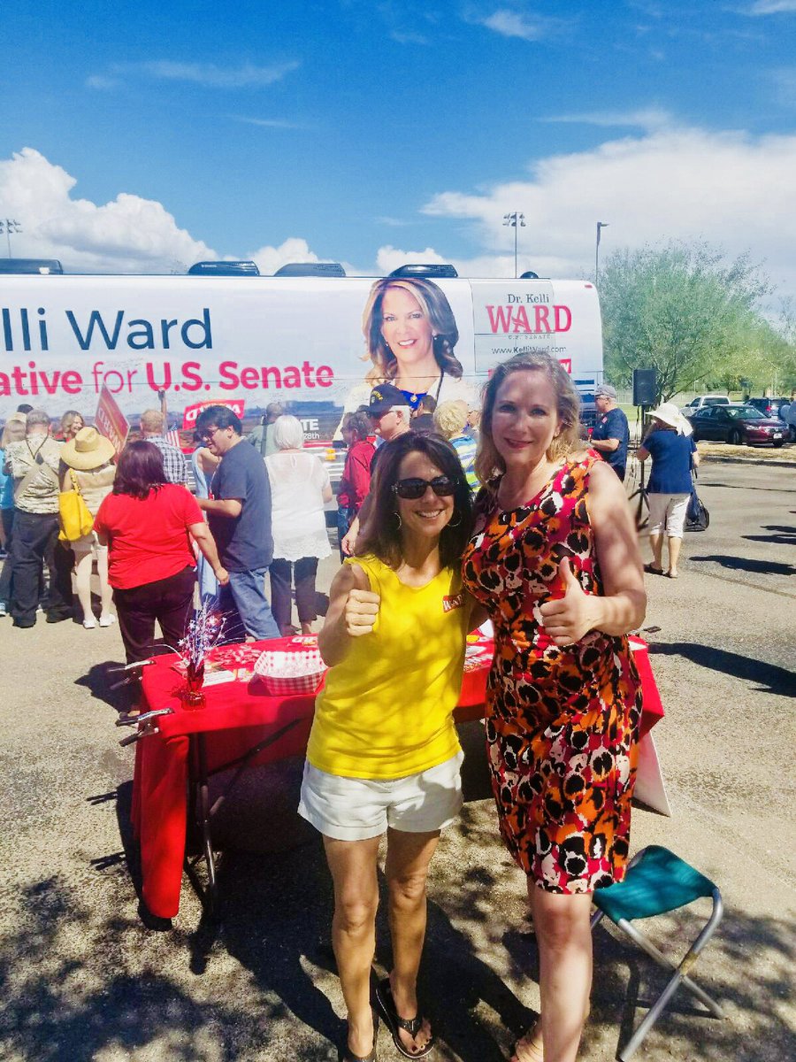 DianaNagyMusic's tweet photo. ARIZONA - the nation is counting on you to make the right choice TODAY-PLEASE VOTE Constitutionally Conservative, Fiscally Responsible @kelliwardaz to speak for US! #AzSen #WinWithWard #KelliStrong #TeamKelliWard https://t.co/ytIh01xjhl