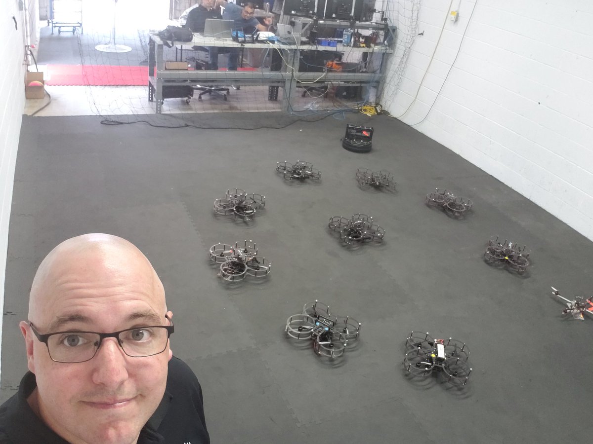 cantechit's tweet photo. Hanging at the @Quanser Drone Development Stuido with @CiscoCanada powered wireless drones with @intel on board! IT doesn't get cooler than this at work #TOInnovate #CiscoWiFi #RFGeek #5GHZ https://t.co/snkhaSVMDQ