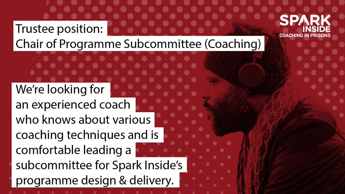 📣 Please spread the word! 📣 We’re #recruiting new 5 new #board members! ☀️ Trustee position 1: Chair of Programme Subcommittee (Coaching). Does this sound like you? Or someone you know? ⭐️ Info &amp; apply ~ sparkinside.org/work-with-us  #charity #trustee