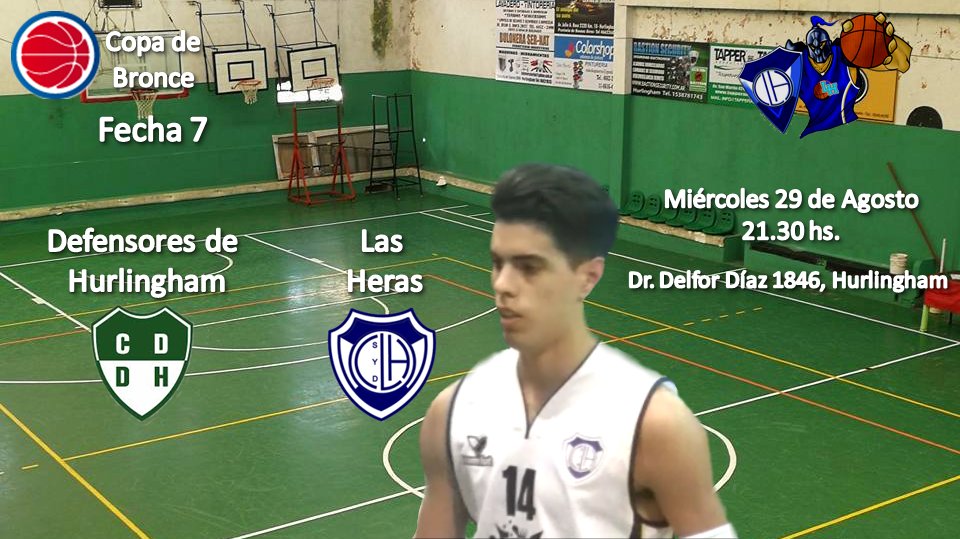 #CopadeBronce
Mañana el líder <a href="/LasHerasBasket/">Las Heras Basket</a> visitará a #DefensoresdeHurlingham por una nueva fecha <a href="/FEBAMBAok/">FEBAMBA</a>