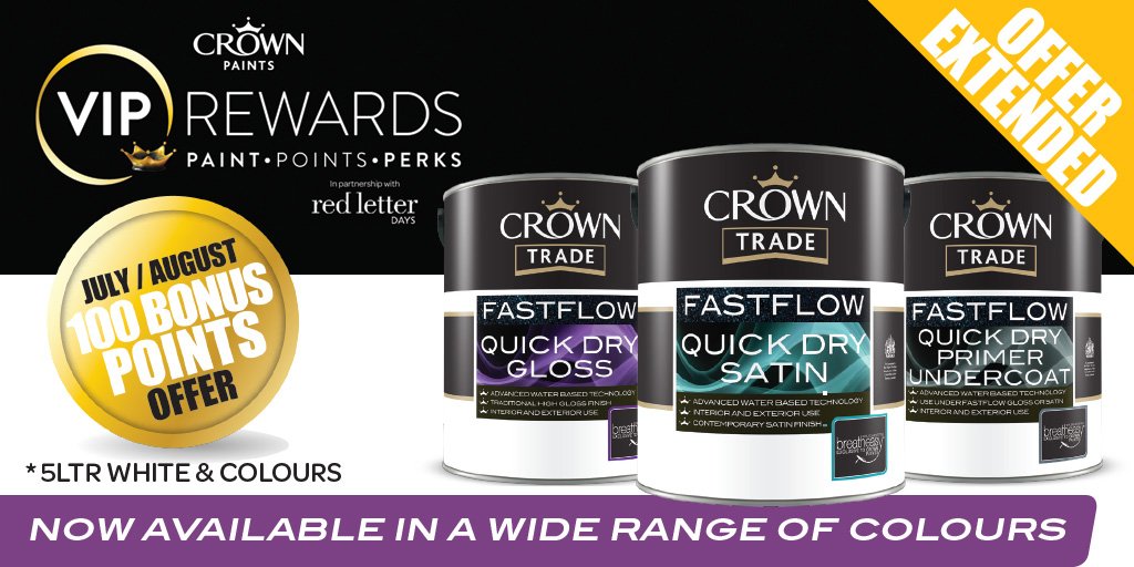 Crown Trade Colour Collection Colour Chart