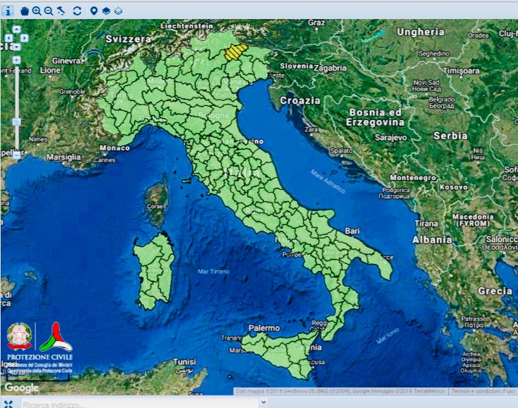bollettino criticità e allerte