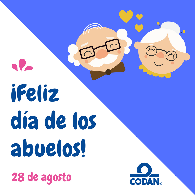 CodanRubberMX's tweet photo. ¡Hoy festejamos el #DiaDelAbuelo ! Dinos en los comentarios qué fue lo que aprendiste de ellos. #DeMisAbuelosAprendí 👴👵💗 https://t.co/4HnJjwFnK2