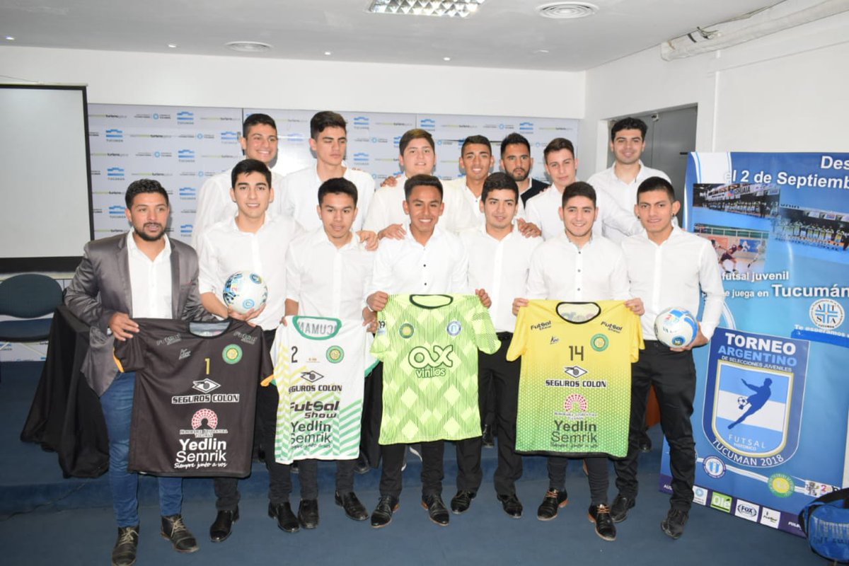 FabricioTallia's tweet photo. En @TucumanTurismo listos para Torneo Argentino Selecciones Juveniles #Futsal, que se jugará en el complejo de @AtsaTucumanOK del 2 al 9 SET Con apoyo de @GobiernoTucuman @pyedlin @samuelsem1 #ReneeRamirez @SebaGiobellina @FOXSportsArg @DiarioOle @ArgentinaFutsal @futsal_AMF https://t.co/nyXThzSaV4