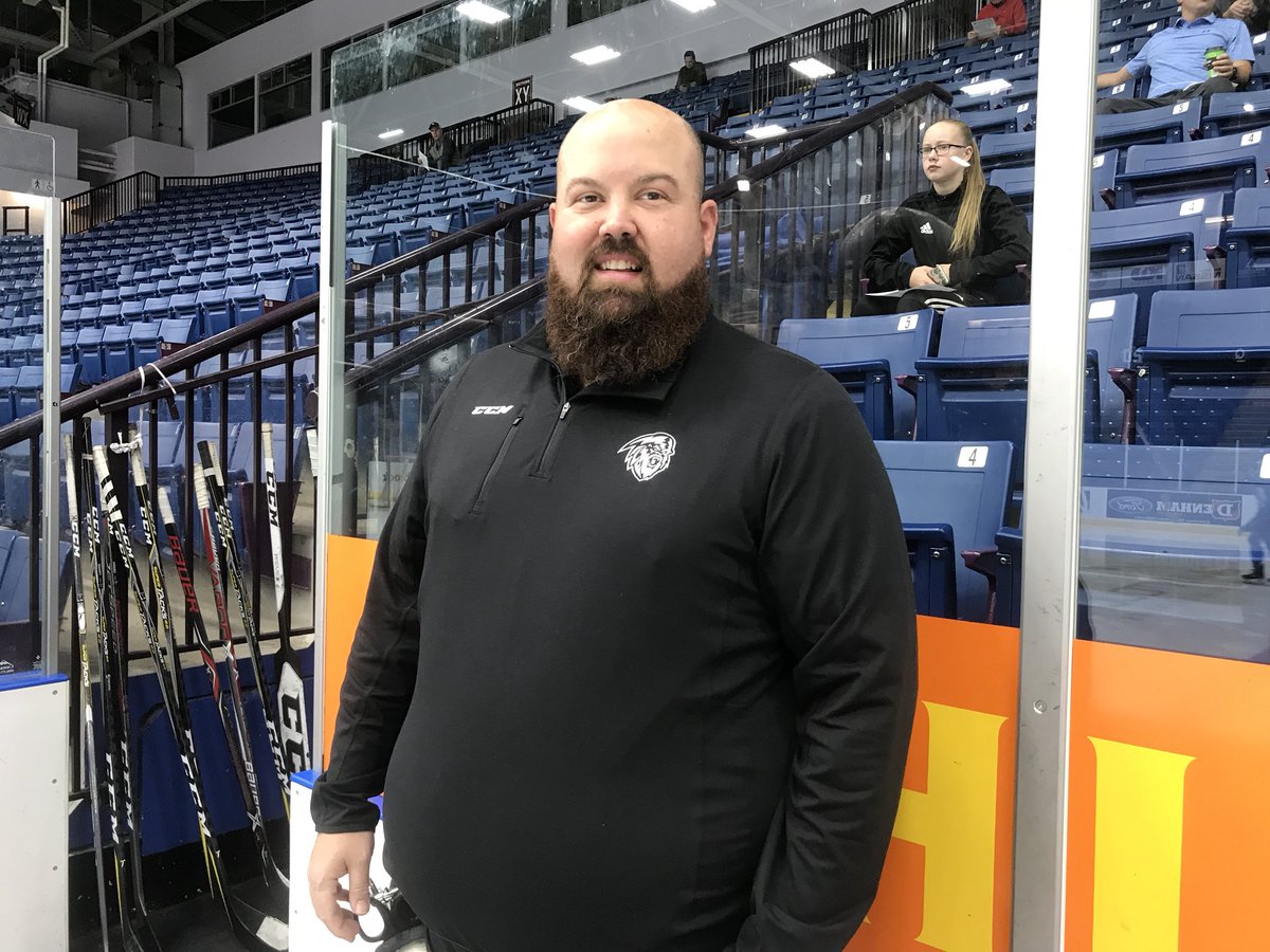 WHLWpgICE's tweet photo. HAPPY BIRTHDAY to ICE Athletic Consultant Cory Cameron!
You’ll notice him on the bench during scrimmages today!
#OurICE https://t.co/YzqNnVpHjQ