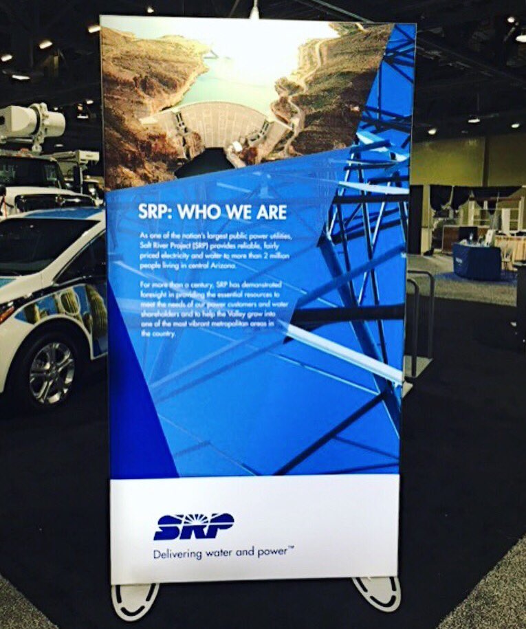 ExhibitAffects's tweet photo. Check out @SRPconnect’s ⚡️electrifying⚡️ exhibit at EPRI’s Electrification 2018 #Electrification2018 #srp #epri https://t.co/dyfrv9vRer