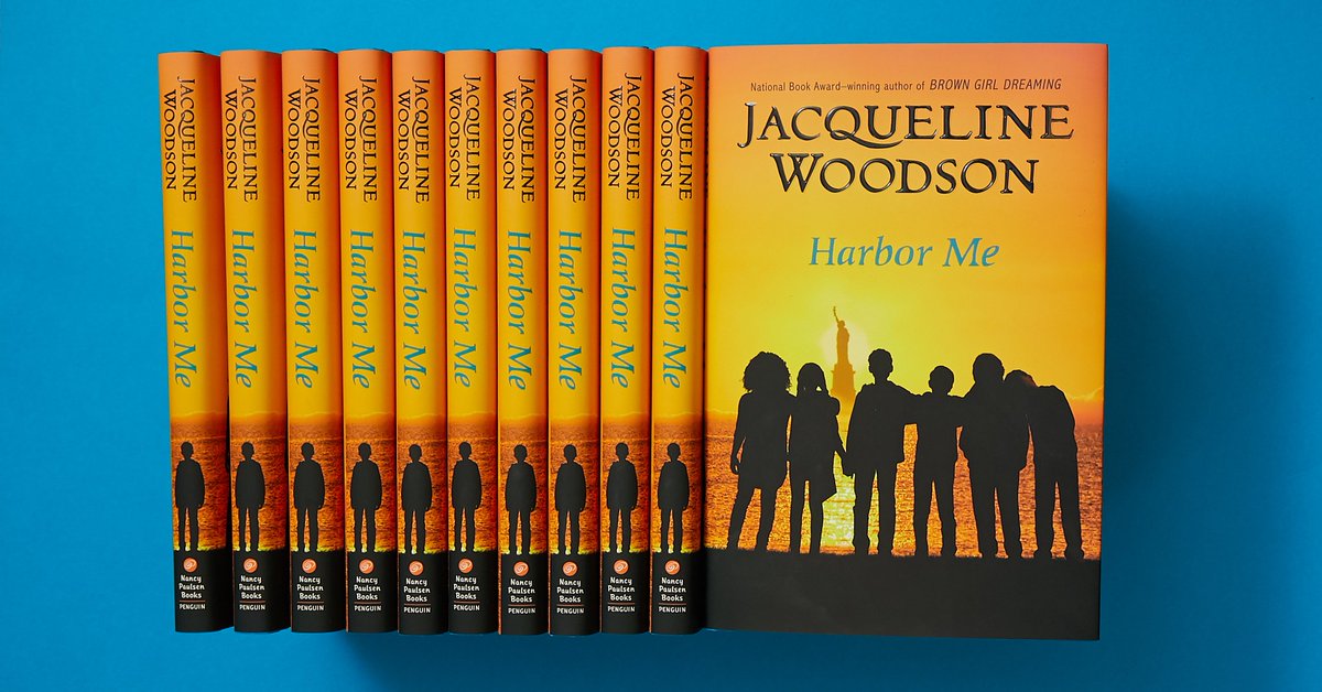 penguinkids's tweet photo. Happy #BookBirthday to @JackieWoodson’s HARBOR ME! Get your copy here: https://t.co/GbRIUFwZtZ https://t.co/rx18Y5syuk