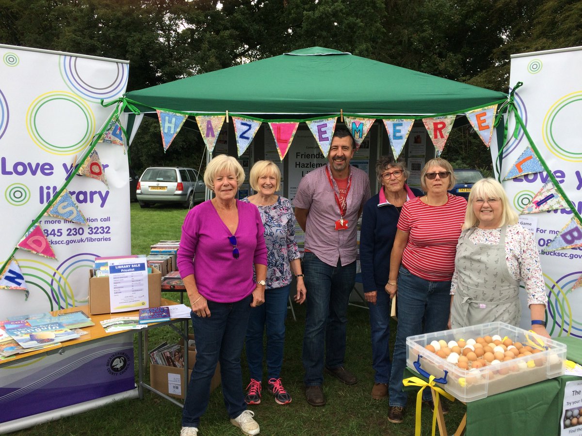 Bucks_Libraries's tweet photo. I would like to say a very BIG thank you to all who volunteered their time to man our stall at Hazlemere Fete yesterday, it was an amazing success.#HazlemereLibrary #HazlemereFete https://t.co/mARDL30UZD