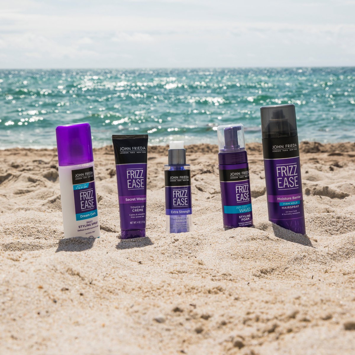 Summer 👍 Humidity 👎 Keep your hair frizz-free this summer with our Frizz Ease lineup.