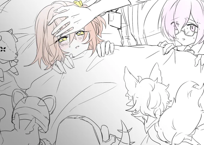 病気になった 