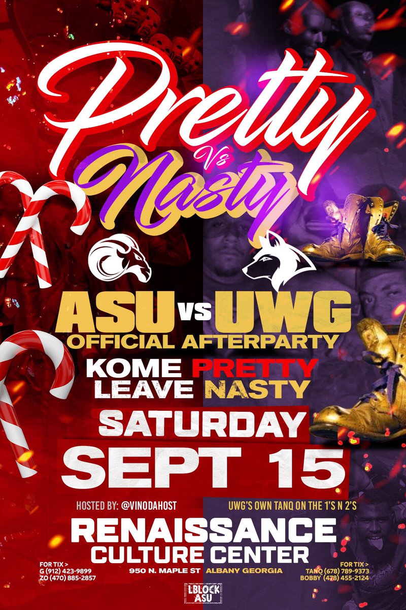 LBlockASU's tweet image. #PrettyNasty is a brand name like Coke !!!! Tickets on sale soon !! Hit up your favorite 🐶 Or ♦️!!!! #LBlockOrNoBlock
