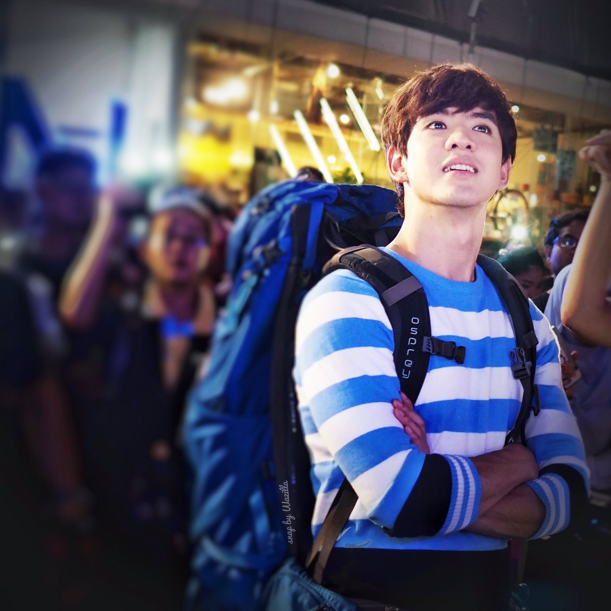 aoae1977's tweet photo. นึกว่าพระเอกเกาหลีเหอะ..โอป้า วศิน ซารางเฮ #เมีย2018 https://t.co/0Kg9G8aagU