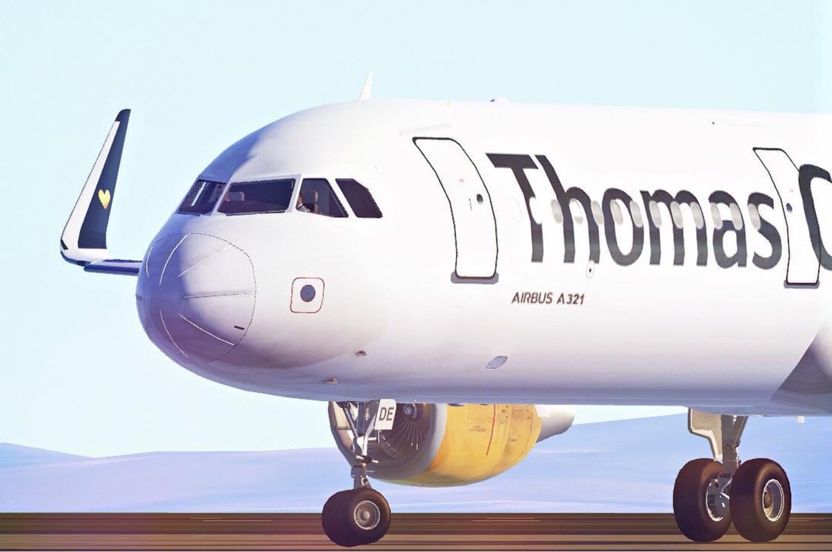 infiniteflight's tweet image. Amazing photo of a Thomas Cook A321 by InfiniteFlightPicss on Instagram. Which of the A320 family do you like most? #Infiniteflight #infiniteflightpro #flightsim
