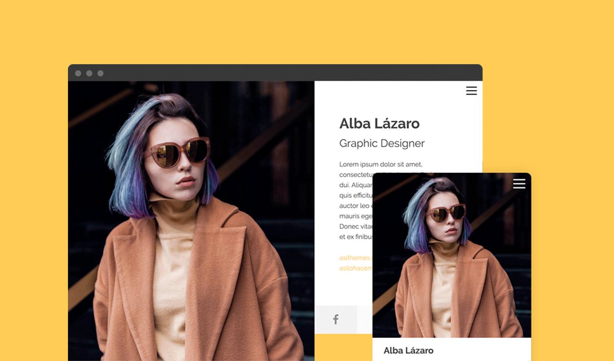 asithemes's tweet photo. ¡Nuevo Theme disponible para todas las suscriptoras y suscriptores! Página estilo 'About me'. #WordPress #GenesisWP Échale un vistazo!!! https://t.co/w8RXv6AIGq https://t.co/t9m9iQ9ncw