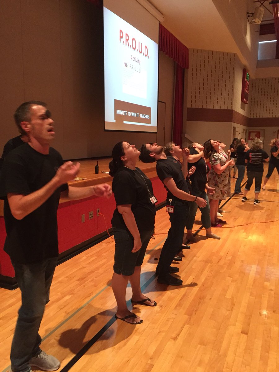 North Salem students and staff had a great time at our opening P.R.O.U.D. assembly!