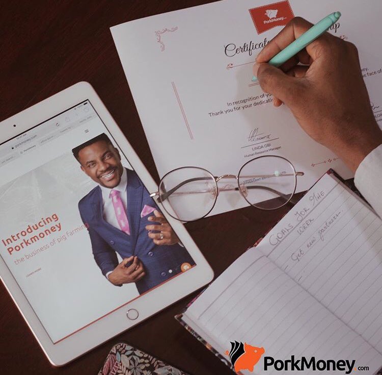 PorkMoneyAfrica's tweet photo. We farm pigs, you partner with us and you make money. It’s that simple, that’s our #Adeniny #porkmoney #pigfarming #waystomakemoneyonline https://t.co/lL3zXJFlQI