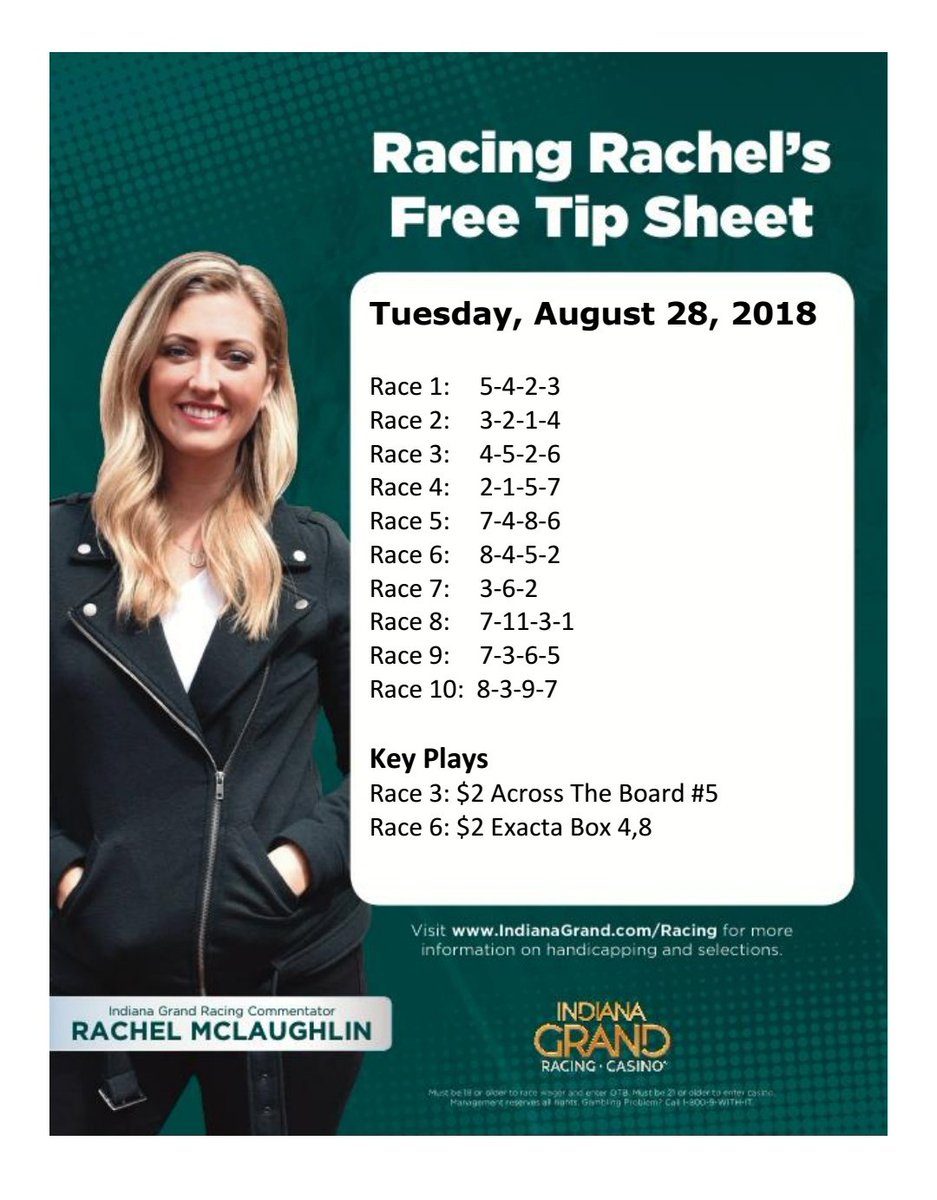 HSIndyRacing's tweet photo. We got your free tips here 💰 Take a look and place your bets 🏇
#free #Tips #HorseRacing #August28 #betGRAND #FastTracktoWinning #daily #exactabox #TuesdayTip #inittowinit #hotoffthepress #racingthoughts https://t.co/aNfZDT1AlI