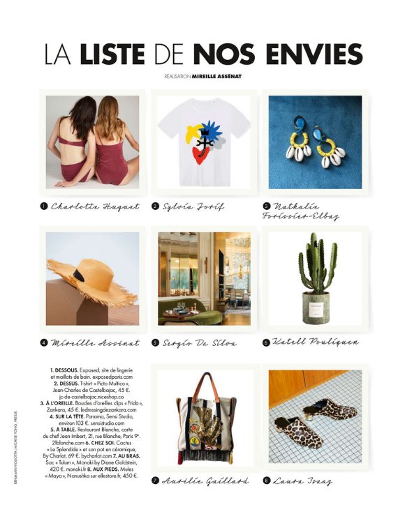 Merci à <a href="/ELLEfrance/">ELLE</a> et <a href="/KatellTwit/">Katell Pouliquen</a> d'avoir choisi La Maison BY CHARLOT et son #splendide pour "la liste de nos envies" de cet #été !
-
#lifestyle #déco #mycharlot