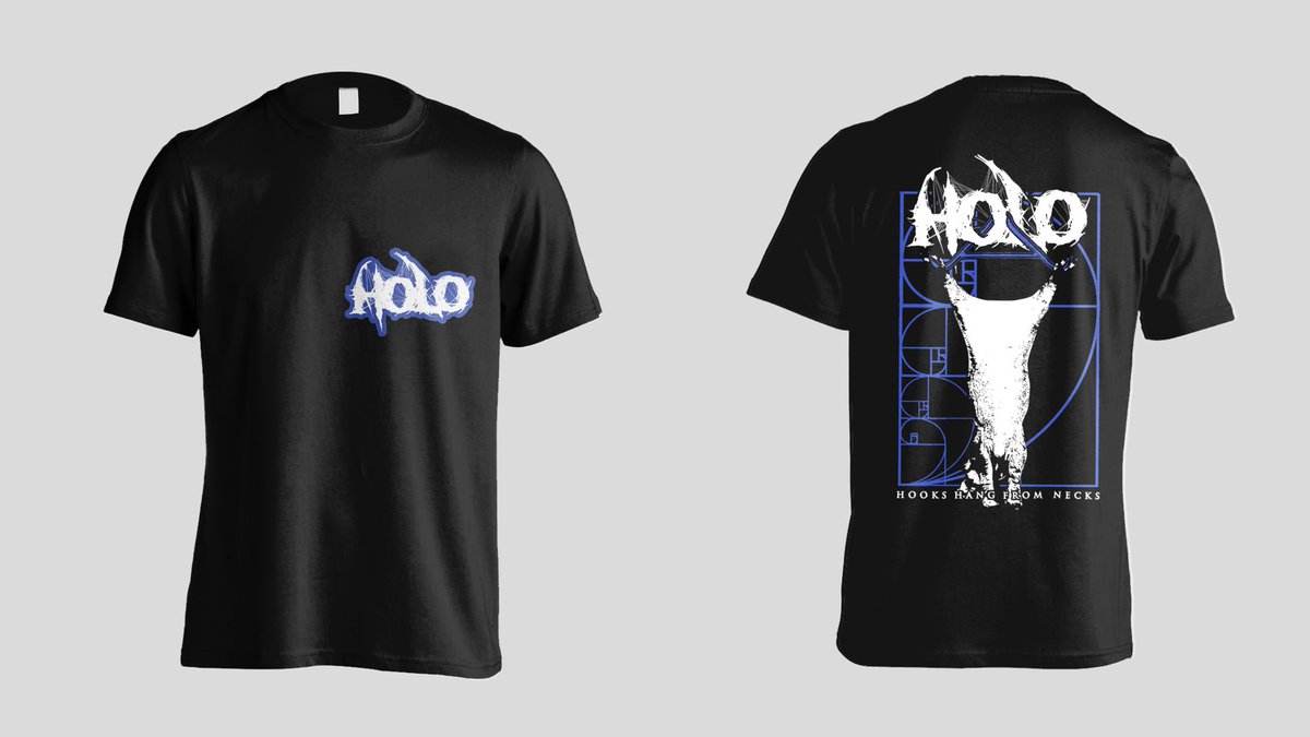 We are taking pre-orders for our first line of Holo shirts.

Mens’ and ladies’ cuts available @ R150.00

E-mail your order to: weareholo@gmail.com
Subject: Holo Merch
Include: 
- Your name
- Cut: Mens’/Ladies’ 
- Size: Small to 5X
Address

Closing date for pre-orders is 04/09/18