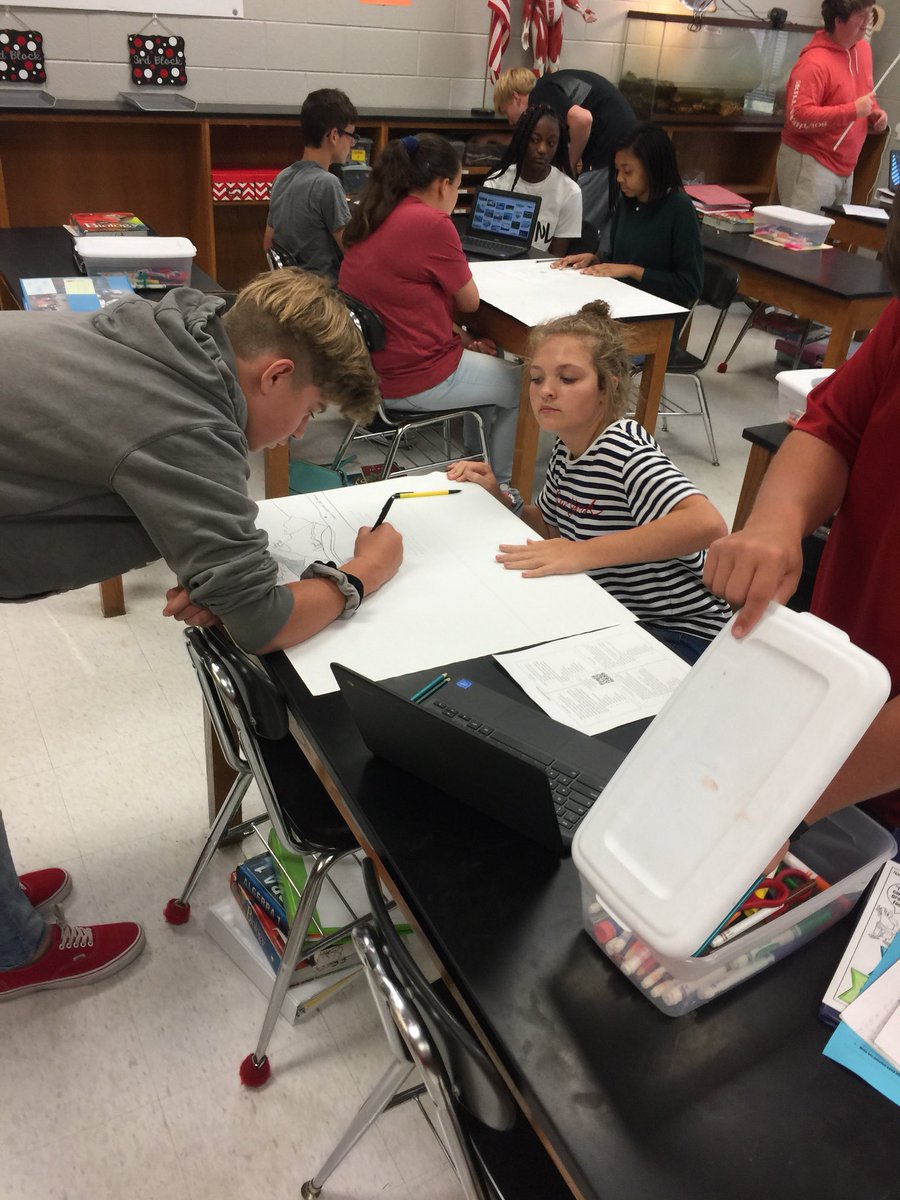 hly500's tweet photo. MSHS biology students researching and creating biogeochemical cycle posters. @mshstrojans @MSCSTrojans #MSHSBio #takechances https://t.co/ThTRRaKAqi