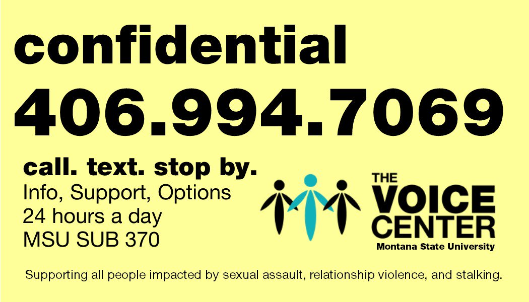 msuvoicecenter's tweet photo. The VOICE Center is your confidential office on campus supporting anyone impacted by interpersonal violence, including sexual assault, relationship violence, and stalking. Call us 24/7 or text or stop by our office M-F, 8-5. https://t.co/3cOKuIlgO1