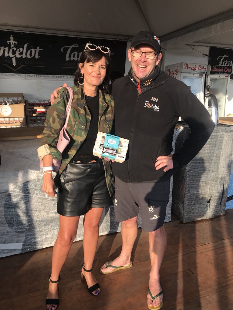 NathalieHUTTER's tweet photo. Magnifique 1ère journée @TROPHEE2018 ⛵️avec réveil musculaire @WellnessParis Encas nutrition par @AtlanticSante @DelibentoHMB #Lactel #Sunfruits #Celiane #BeeSportiv 
Bravo @Sodebo_Voile #thomascoville @IDECSportRacing @FrancisJoyon @loickpeyron 
Merci Marc Guillemot 🙏💝🙋🏻 https://t.co/jxzeh0pIsE