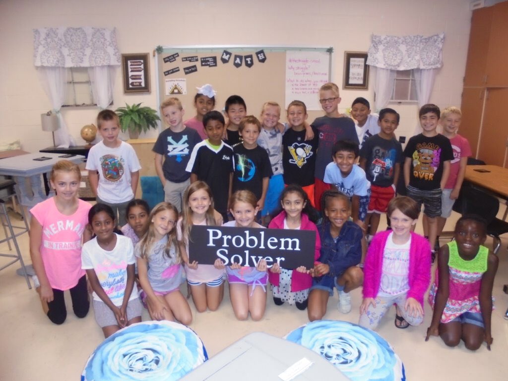 My awesome Rocket Problem Solvers! #WEAreLakota #RocketProud <a href="/LakotaEndeavor/">Endeavor Elementary</a>