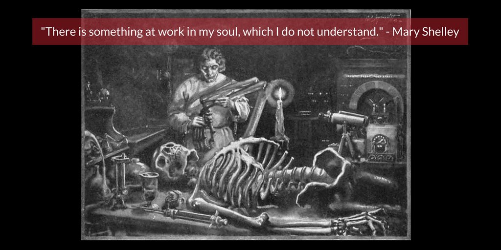 OKHumanities's tweet photo. Do you like books that make your skin tingle and your hair stand on end? What is it about horror fiction that appeals to us? Join Ada Public Library on Sept. 11 to discuss the classic horror novel Frankenstein by Mary Shelley #LTAIO #BookClub @CityofAdaOK https://t.co/0TjDmP04Ky https://t.co/v4i1CuySGs