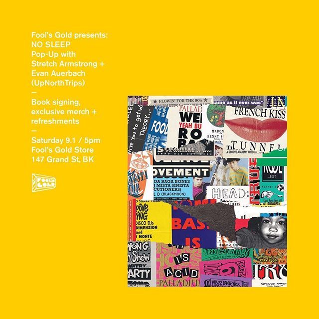 NoSleepBook's tweet photo. Ain’t no party like a @foolsgoldrecs party.
.
@nosleepbook x @foolsgoldrecs
.
9/1 | 5pm https://t.co/vlq9S0VufS