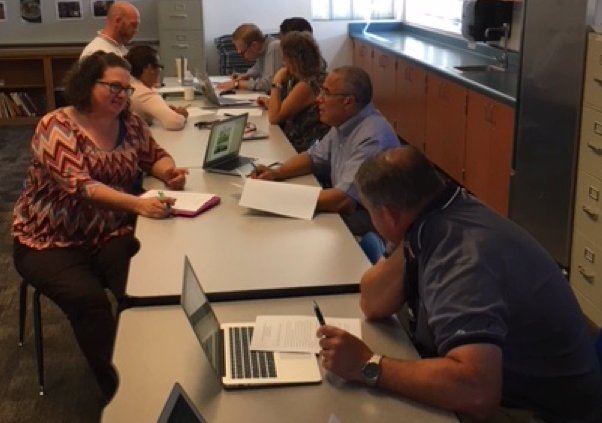 KevenMacDonald's tweet photo. Discovery High School WASC Focus Groups planning through self-study to support present and future students https://t.co/pZaTEENy12
