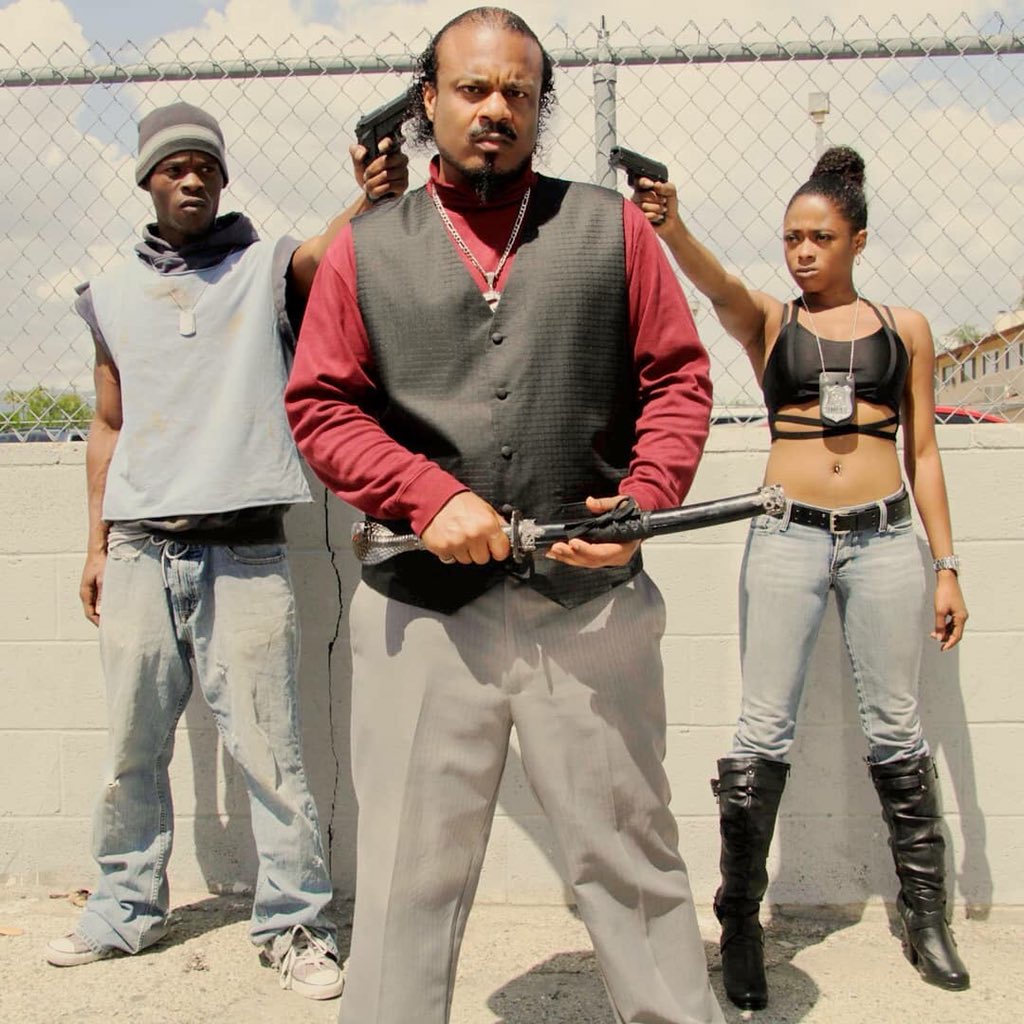 iCaraGirl's tweet photo. My friend Elijah Baughman. We went to high school together. He’s making this film in L.A. “O.D. DON’T PLAY THAT!” KARTER HALL! You can catch him on our Facebook too!  #INDIEFILM  #ACTORSLIFE #GANGSTASHIT #BLACKPOWER #REALHIPHOP #FILMFESTIVAL #STILLSCENE https://t.co/dgFgM5wU7H