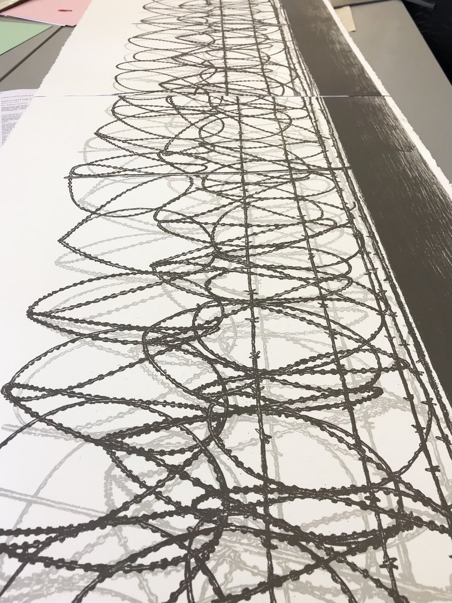 Brandywine_Art's tweet photo. New additions to the permanent collection. Nicely done @KakyoungL #print #printmaking #offsetlithography #lithography #fineart #fineartprint #art #series #kakyounglee #edition #artistresidency https://t.co/DdnXL1cvH7