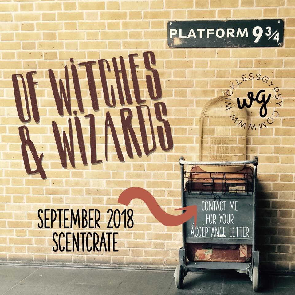 BookoholicAnom's tweet photo. Back to witches and wizards and magical beasts... to goblins and ghosts and to magical feasts!!!
Have you received your letter yet? My #WicklessScentcrate for September is themed “Of Witches &amp; Wizards” inspired by some famous witches and wizards. Message me for more details! https://t.co/F6RUjbJk2C