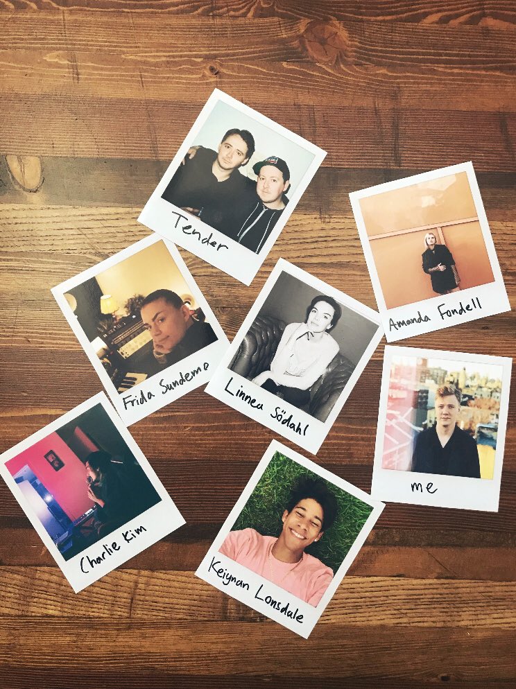 KasboMusic's tweet photo. these are the artists that helped create my album. some of the most talented people i know. thank you for helping me show people the universe that used to only exist inside my head https://t.co/hUVoMI3b2S