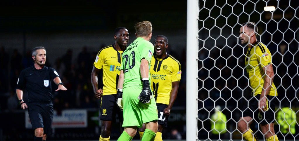 Substitute goalkeeper to the rescue!

Burton have sent Aston Villa crashing out of the #CarabaoCup 

Report: bbc.in/2PN6XU2
