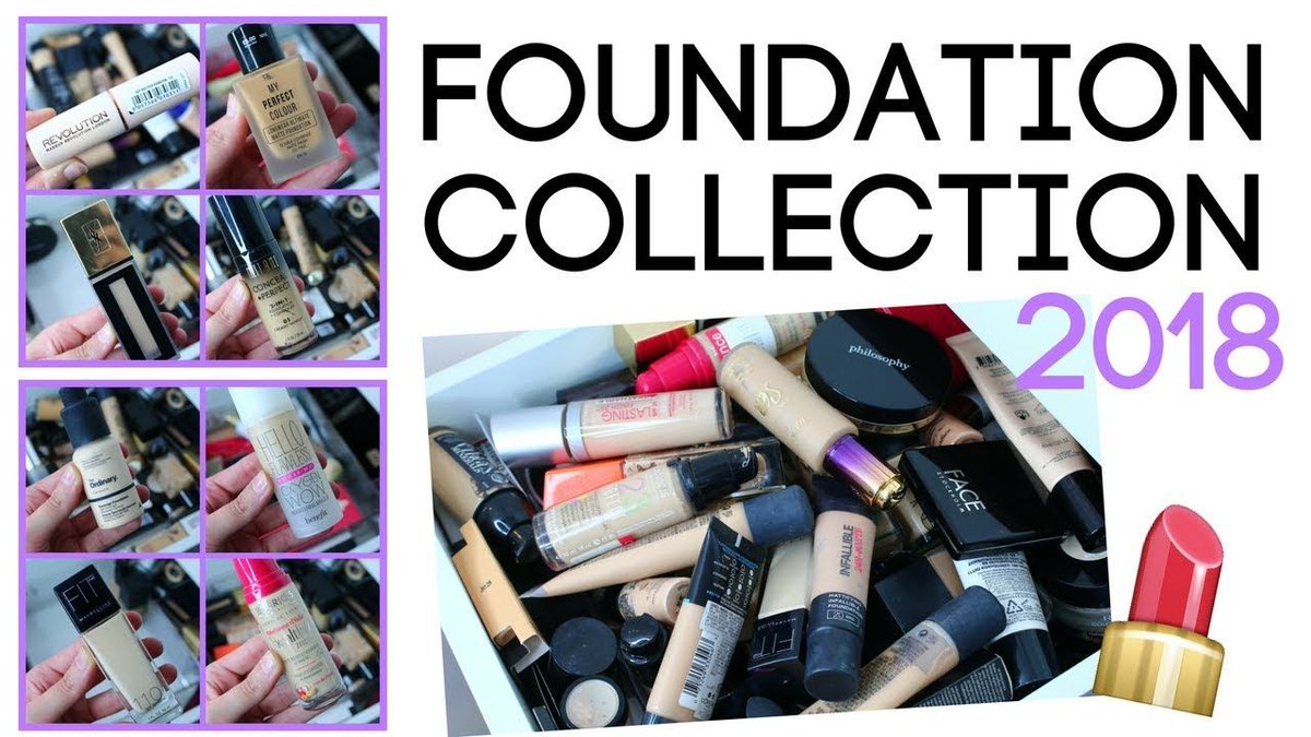 LuceStephenson's tweet image. UPDATED FOUNDATION COLLECTION 2018 😱😱 | NEW SERIES ALERT #FOUNDATIONFRIDAYS | Luce Stephenson buff.ly/2JDSTZE

#smallbloggers #smallblog #smallstreamers #smallyoutuberarmy