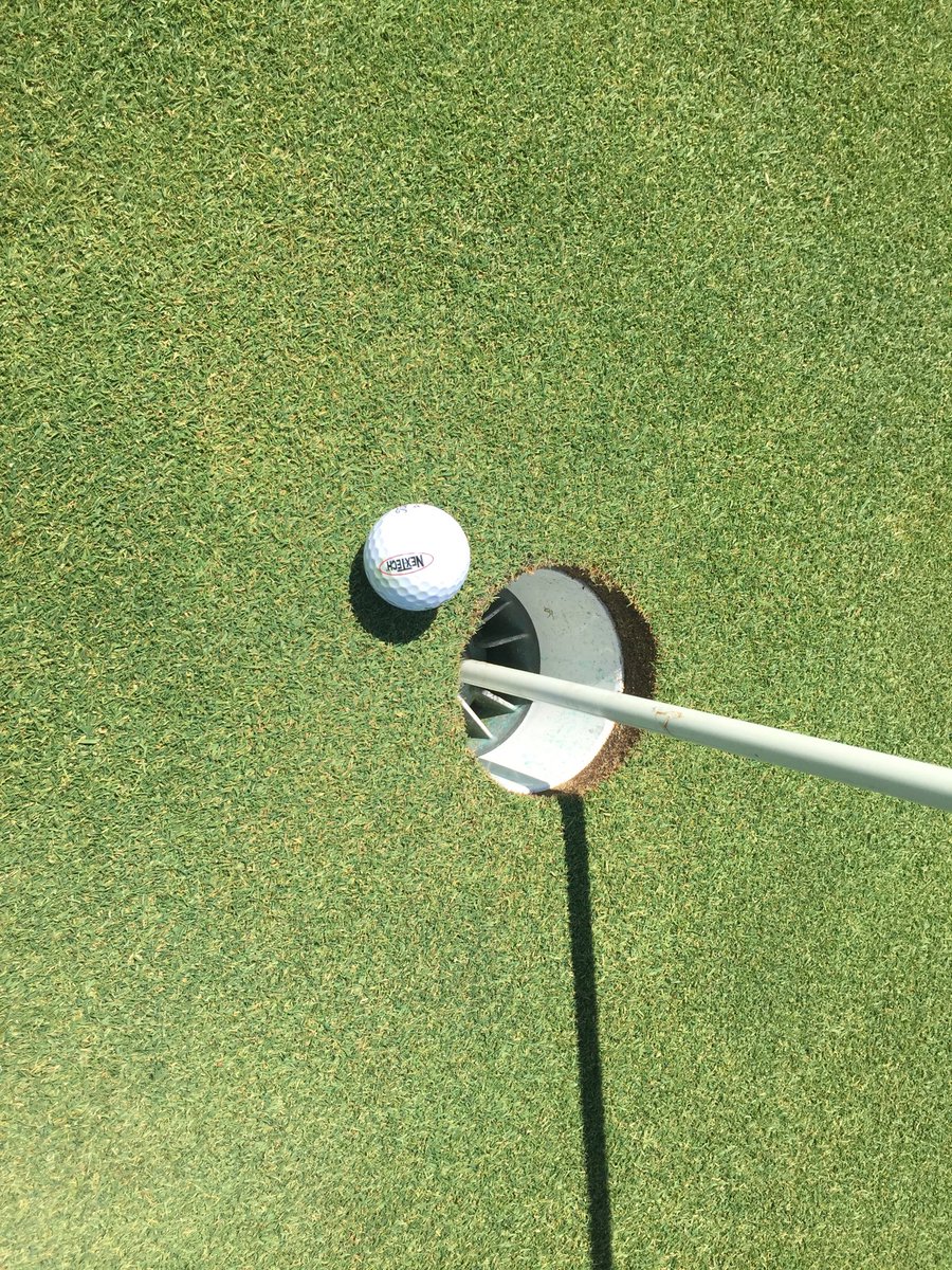 motelecom's tweet photo. From 174 yards out, missed my first Eagle by this much - argh ! #clientgolf https://t.co/BowpgFp5IP