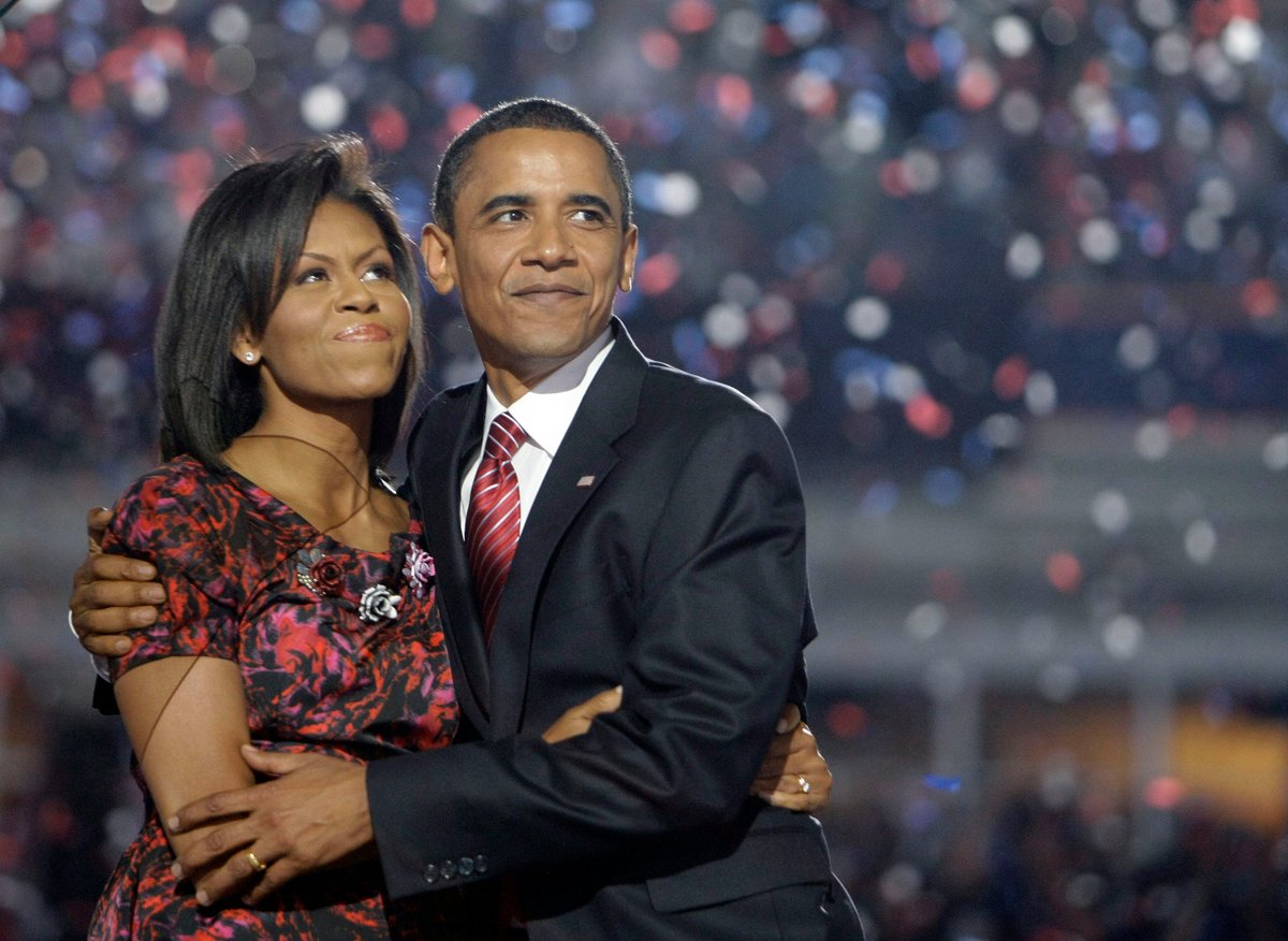 ajplus's tweet photo. 10 years ago today, Barack Obama became the first black man to accept a major party nomination for President of the United States. https://t.co/iPcWzXPO7C